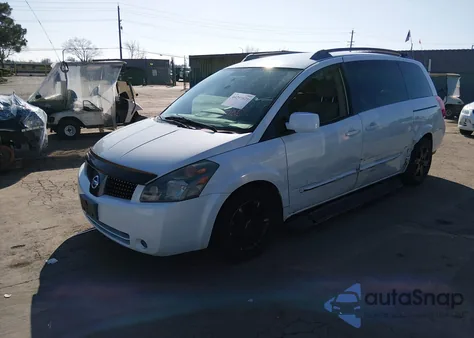 2004 Nissan Quest 3.5 Sl z USA, uszkodzony, nr VIN 5N1BV28U24N347203